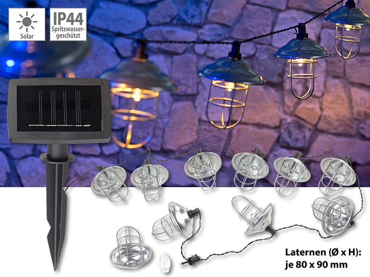 Produktbild Lunartec Solar-LED-Lichterkette (1.60 m)