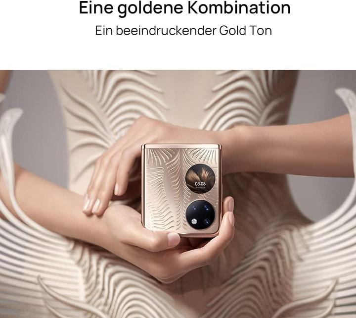 Produktbild Huawei P50 Pocket (512 GB, Gold, 6.90")