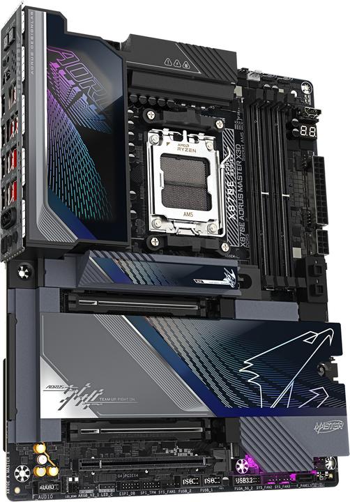 Image du produit Gigabyte X870E AORUS Master X3D (AM5, AMD X870E, ATX)
