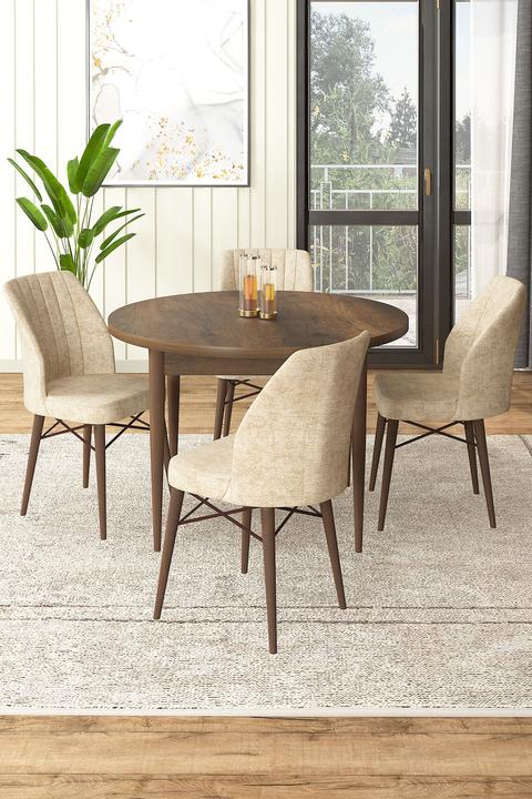 Image du produit Hanah Home Rox Dining TableChairs Set