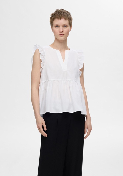Actual product image Selected Femme Ruched top (34)