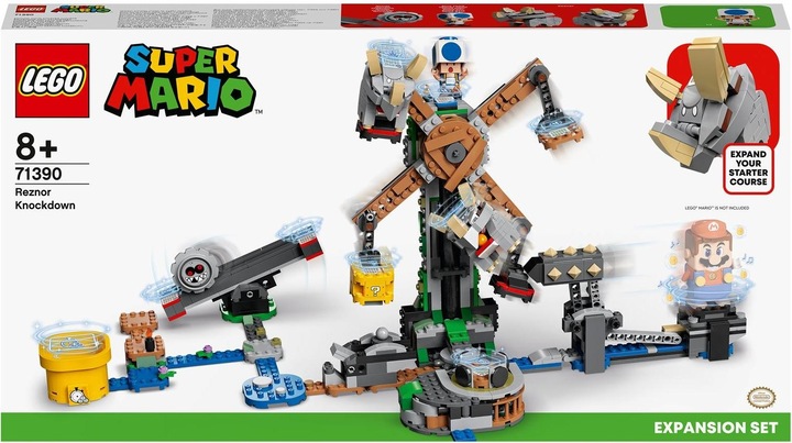Produktbild LEGO Reznors Absturz- Erweiterungsset (71390, LEGO Super Mario)