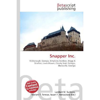 Snapper Inc., Fachbücher