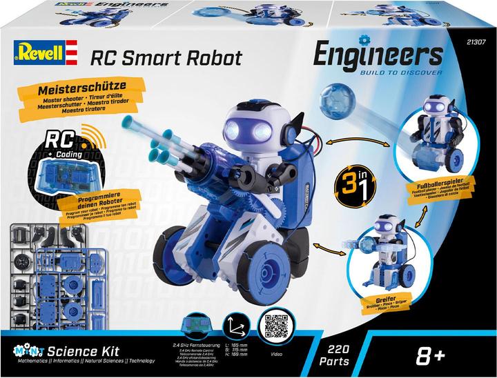 Actual product image Revell RC Smart Robot 3in1