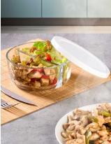 Image du produit Pasabahce Boîte à lunch en verre avec séparateur de réfrigérateur