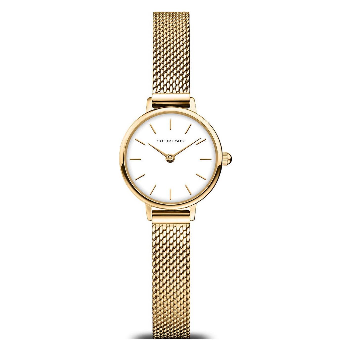 Bering, Armbanduhr, Classic, Gold, (Analoguhr, 22 mm)