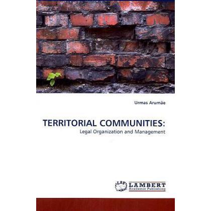 Territorial Communities:, Fachbücher