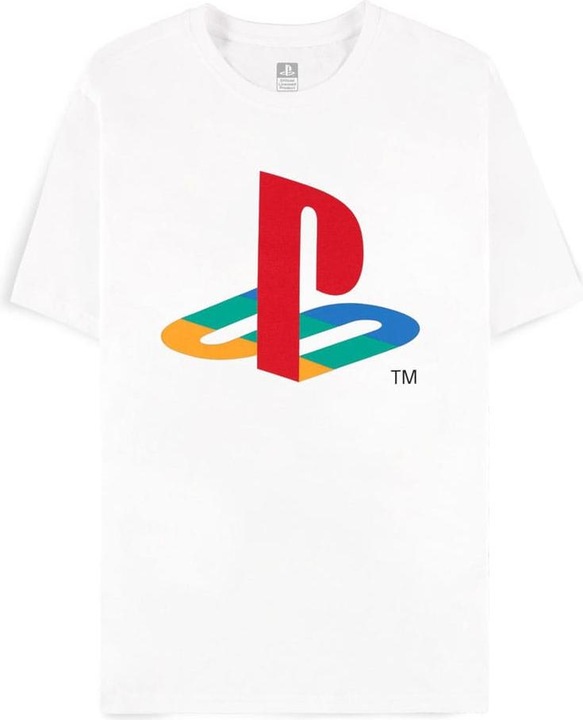 Immagine prodotto Difuzed Maglietta PlayStation Logo Bianco Taglia M (M)
