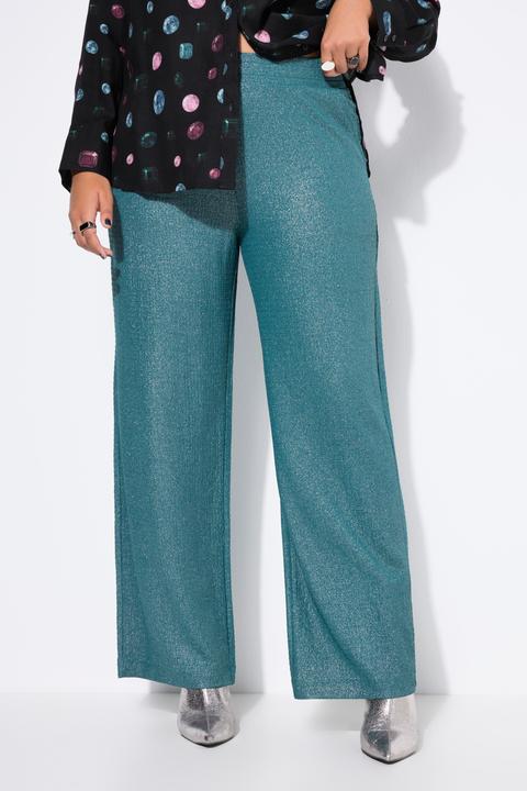 Produktbild Studio Untold Hose, Wide Legs, Struktur und Glitzer (58)