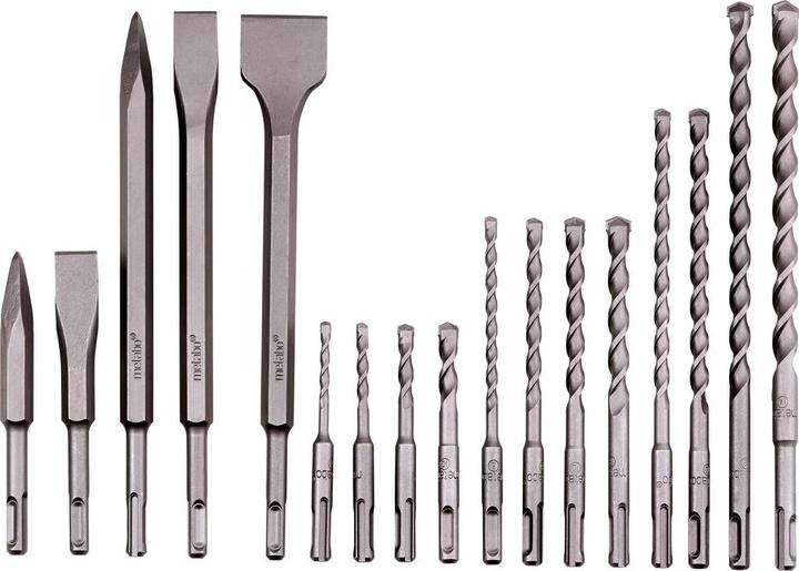 Produktbild Metabo Bohrer und Meisselset (6 mm, 12 mm, 14 mm, 10 mm, 5 mm, 8 mm)