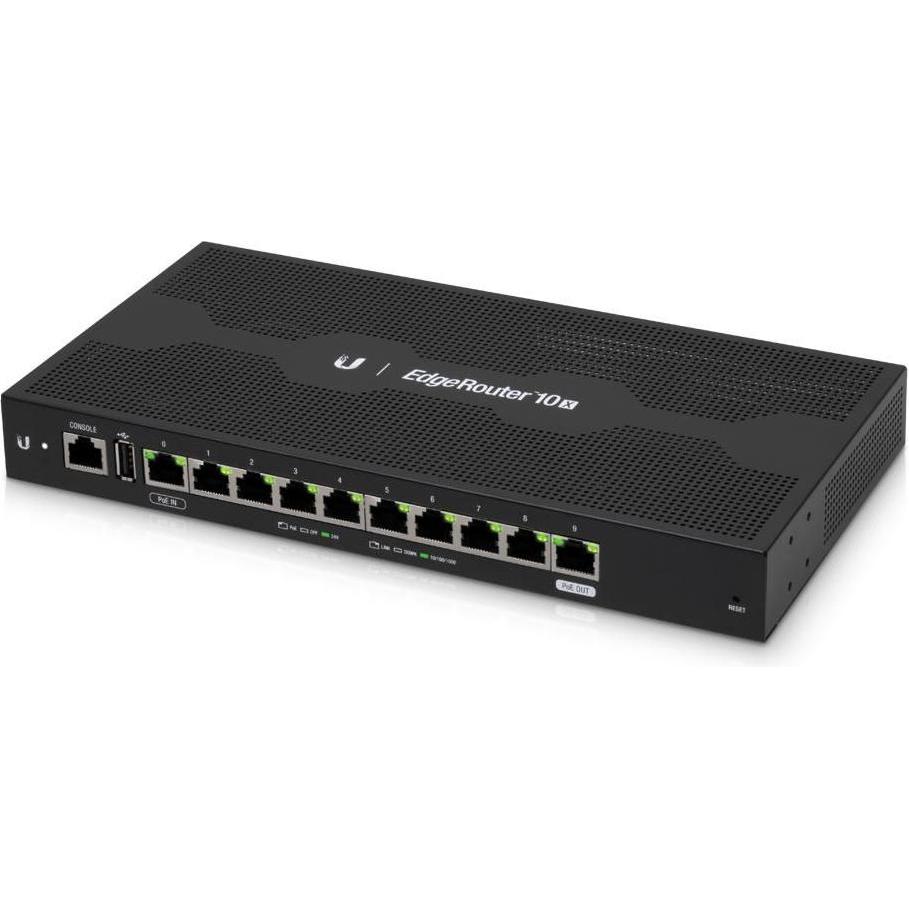 Ubiquiti EdgeRouter 10, Router, Schwarz