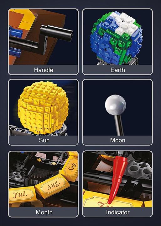 Actual product image Cada Solar System Bricks