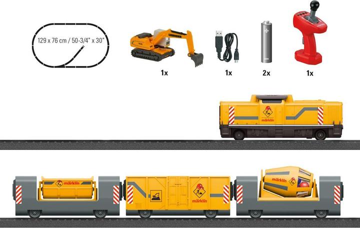 Produktbild Märklin My world - Startpackung Baustelle (Spur H0)