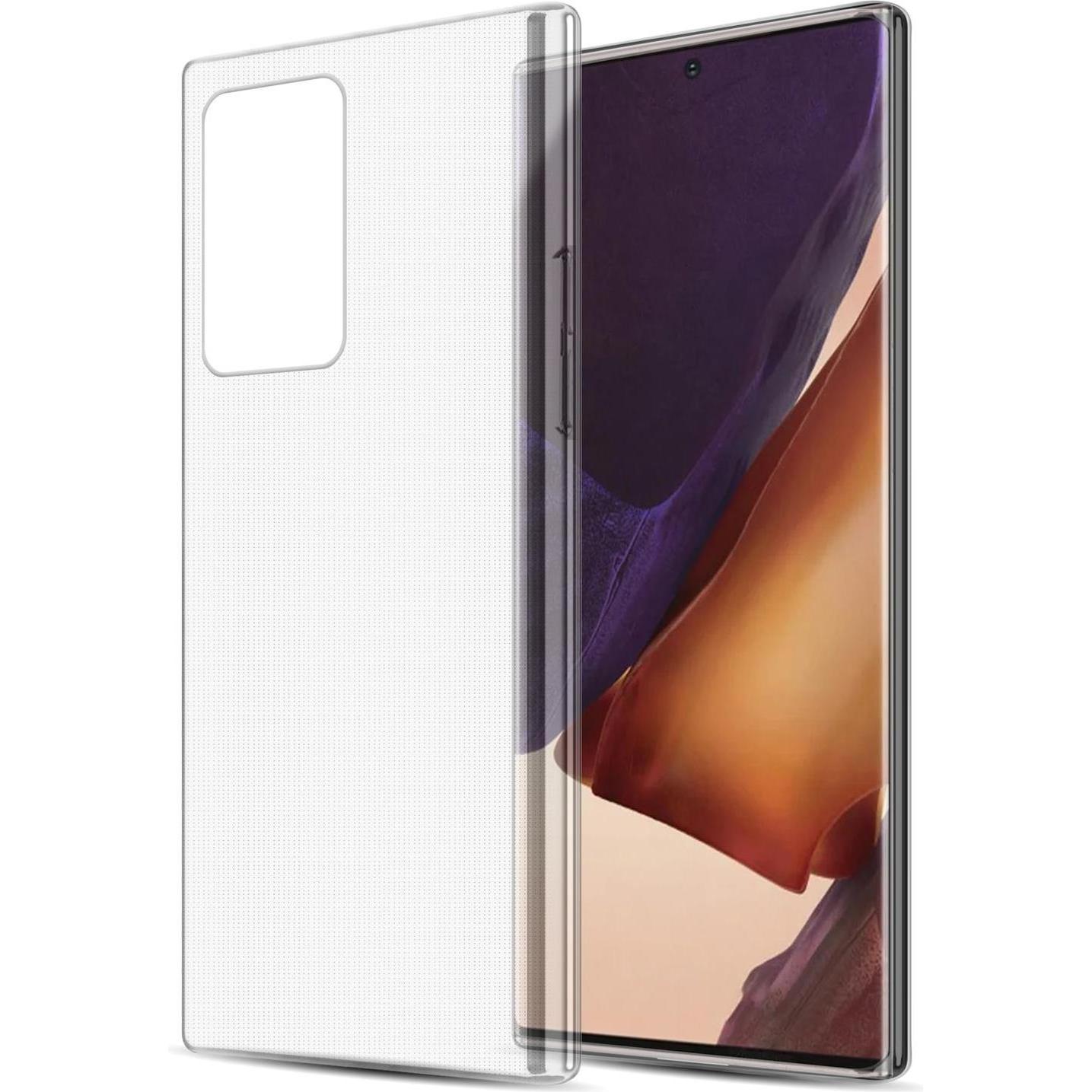 Cadorabo TPU Ultra Slim AIR Cover (Samsung Galaxy Note 20 Ultra), Smartphone Hülle, Transparent