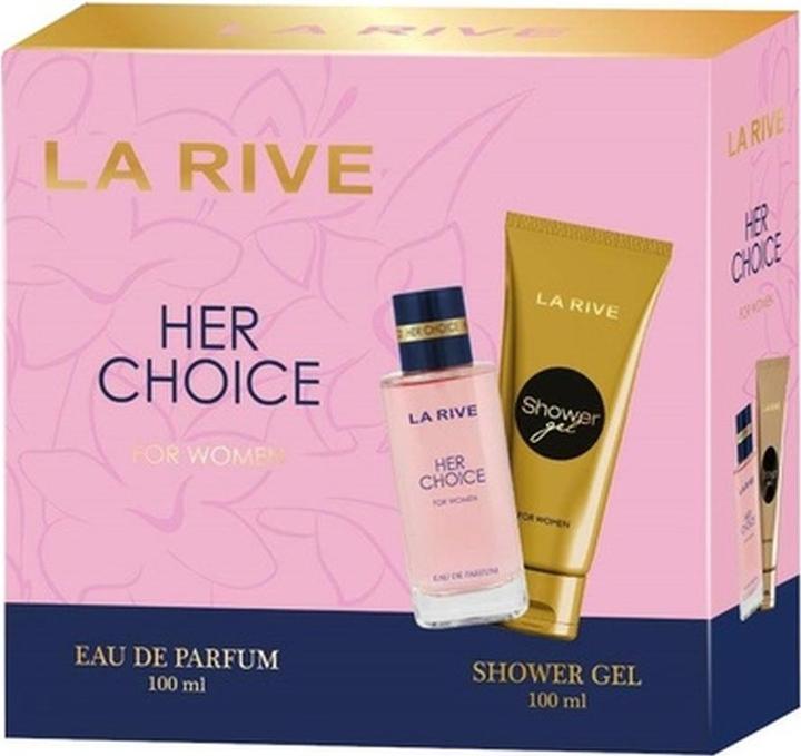 La Rive Set Her Choice Edp 100Ml + Shower Gel 100Ml (Perfume set)