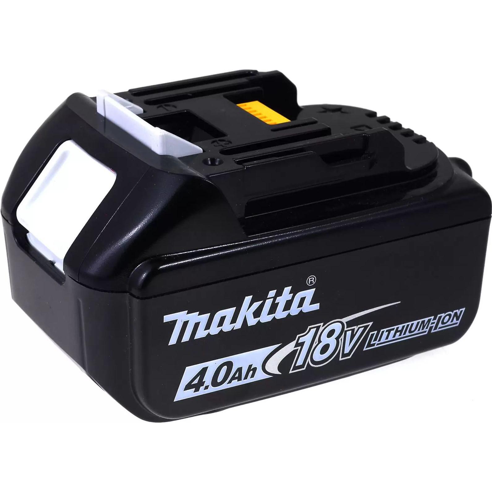 Makita, Werkzeugakku + Ladegerät, Akku für Werkzeug Blockakku Typ BL1840/BL1840B 4000mAh Original (18 V)