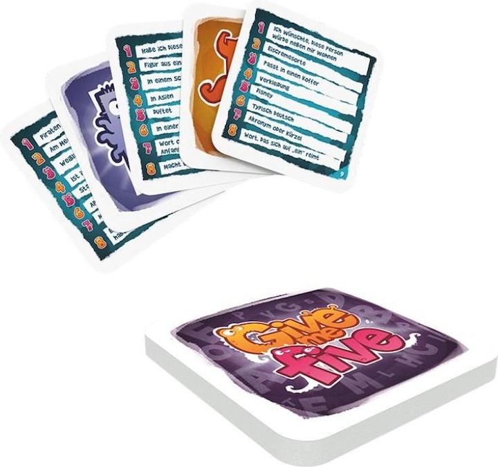 Productafbeelding Cocktail games COGD0001 - Geef me de vijf - Kaartspel, 4-9 spelers, vanaf 12 jaar (DE editie) (Duits)