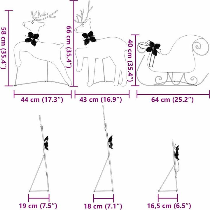 Immagine prodotto vidaXL LED Rentier