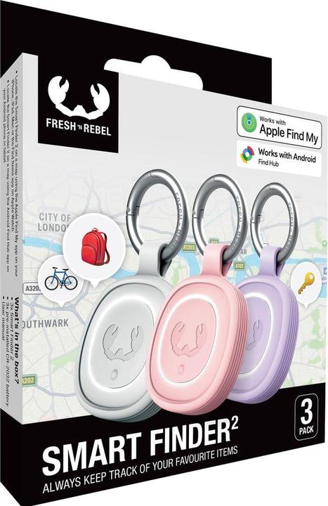 Produktbild Fresh'N Rebel Fresh 'n Rebel Smart Finder 2 3 Pack P2 (Android, Apple)