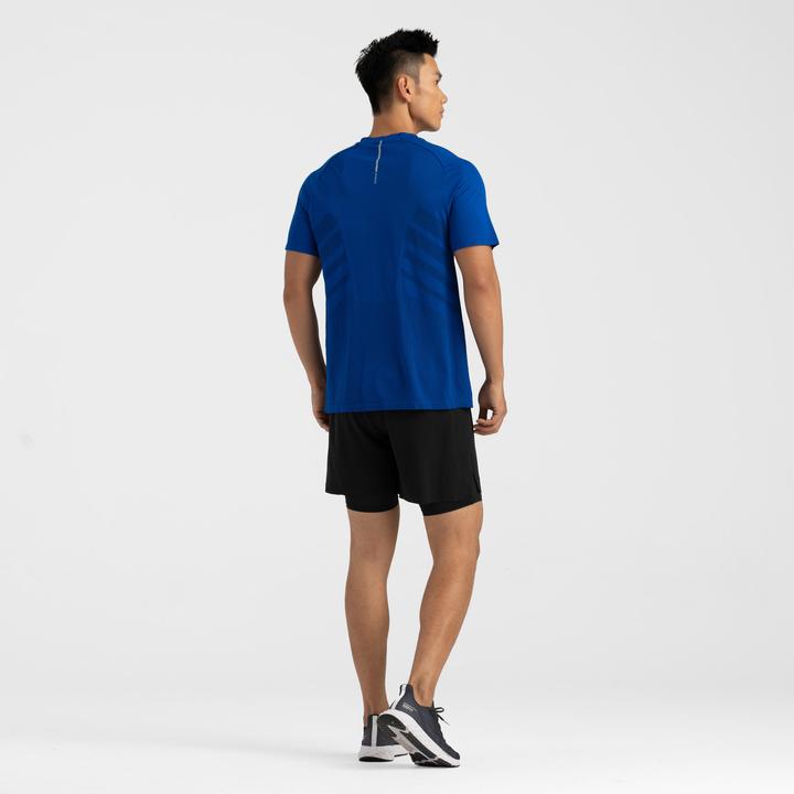 Produktbild Kiprun Laufshorts Herren Tights 2-in-1 - schwarz (L)