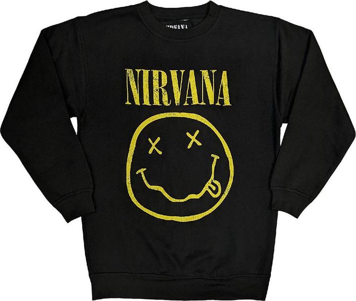 Actual product image Nirvana Yellow Happy Face (Sweater) (S)