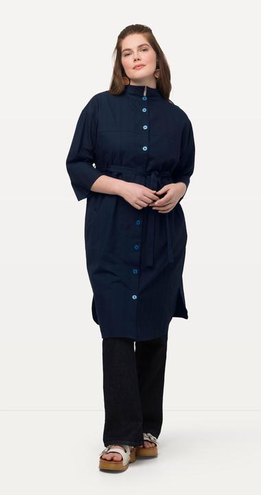 Produktbild Ulla Popken Longjacke, Streifenstruktur, 3/4-Arm (58)