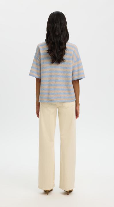 Produktbild Selected SLFLULU 2/4 KNIT O-NECK NOOS (L)