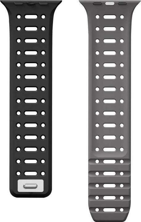Produktbild Cover-Discount Apple Watch 44/45/46/49mm - Silikon Sportarmband zweifarbig (Silikon)