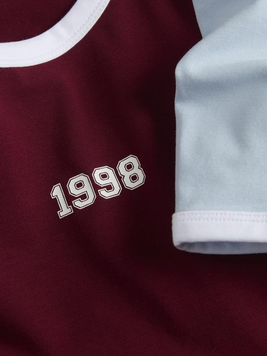 Produktbild JJXX Jxgigi Str Ss Contrast Tee Jrs Ln (XS)