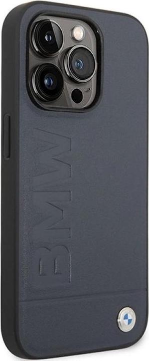 Immagine prodotto BMW Custodia BMHMP14XSLLNA iPhone 14 Pro Max 6,7" granatowy/navy Custodia rigida in pelle Hot Stamp (Apple iPhone 14 Pro Max)