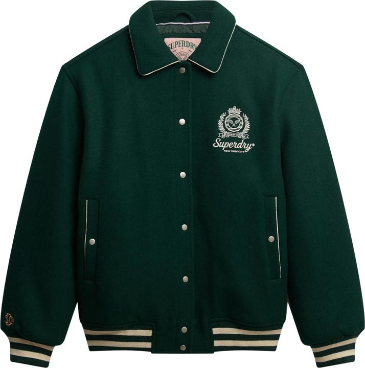 Actual product image Superdry Country Club Wool Blend Bomber Jacket (M)