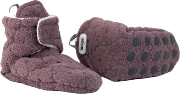 Actual product image Lodger Slippers Fleece Folklore Mauve 6-12 Mt. (12)