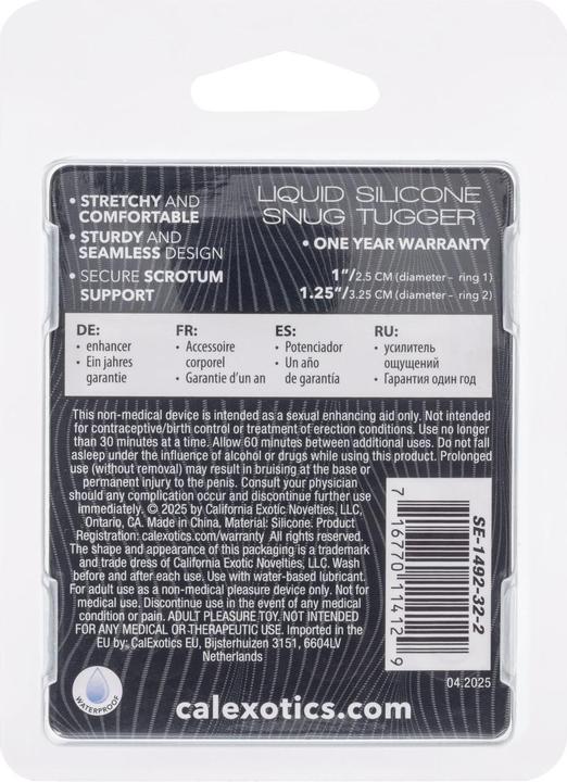 Produktbild CalExotics Liquid Silicone Snug Tugger (2.50 cm)