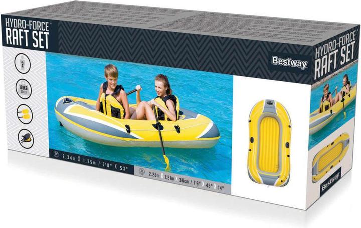 Immagine prodotto Bestway Rubber Boat Trek X1 Set X1 (228 cm, 2 pers.)
