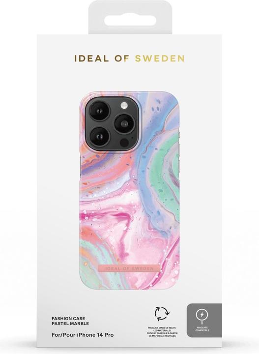 Produktbild iDeal Of Sweden Magsafe Designer Hard-Cover Pastel Marble (Apple iPhone 14 Pro)