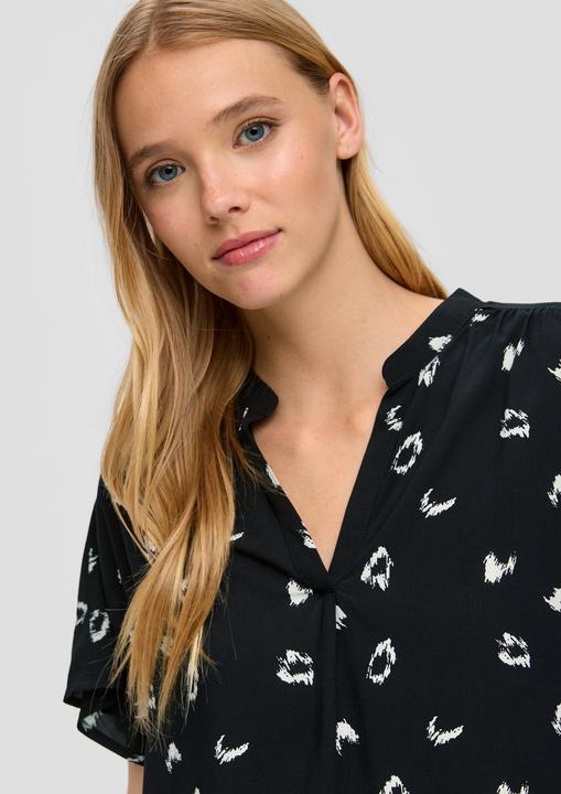 Image du produit s.Oliver Bluse Viskosebluse mit All-over-Print (34)