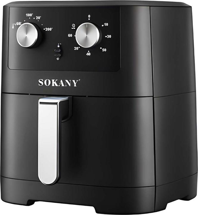 Sokany Heissluftfritteuse 8L 2000W Doppelregler