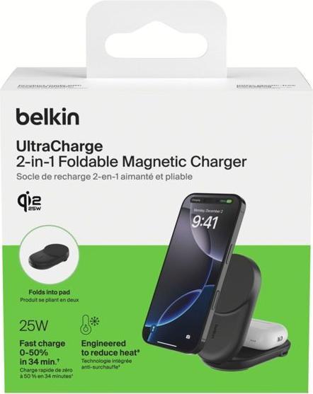 Produktbild Belkin Ultracharge 25 Watt Qi2 Magneti (25 W)
