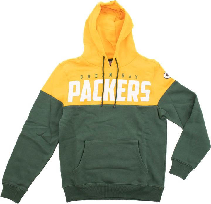 Fanatics NFL Football Green Bay Packers Pannelled OTH Hoodie Kapuzenpullover S (S)