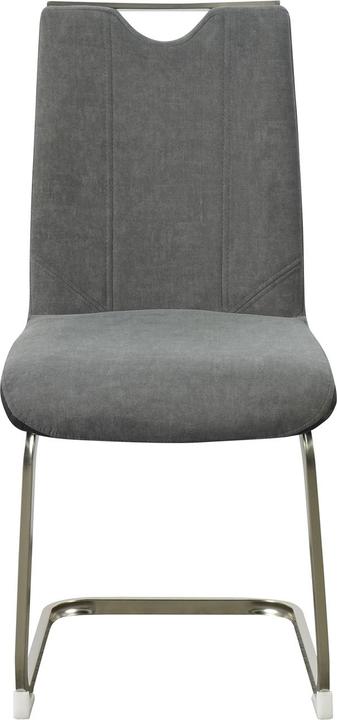 Produktbild HTI-Living Schwingstuhl Antikdunkelgrau/Grau 2er Set Emrys