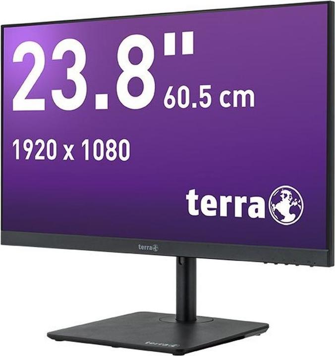 Image du produit Wortmann TERRA LCD/LED 2427W HA V2 black HDMI, DP, USB-C, GREENLINE PLUS (1920 x 1080 pixels, 23.80")