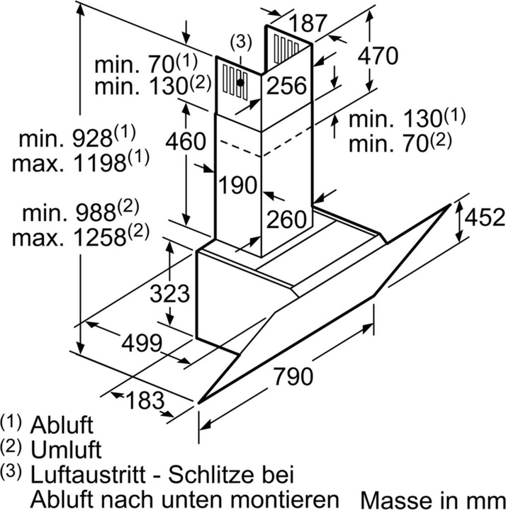 Actual product image Siemens Lc87khm60 (Wall hood)