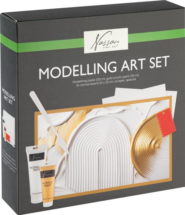 Image du produit Nassau - Modelling art set - incl paste 250 ml & 1 scraper (AR0767/GE)