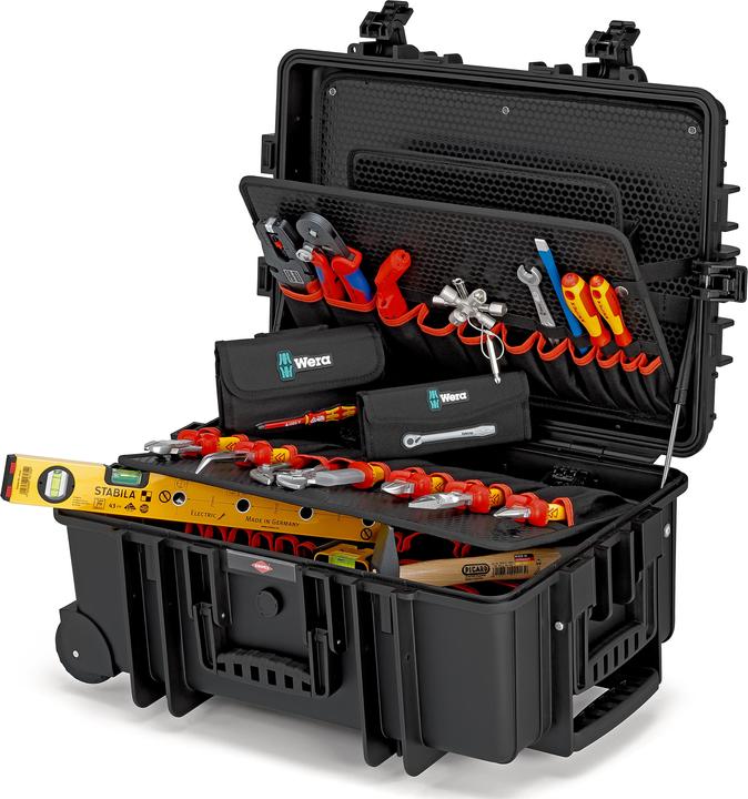 Actual product image Knipex Tool Case Robust45 Move Electric (63 pieces)