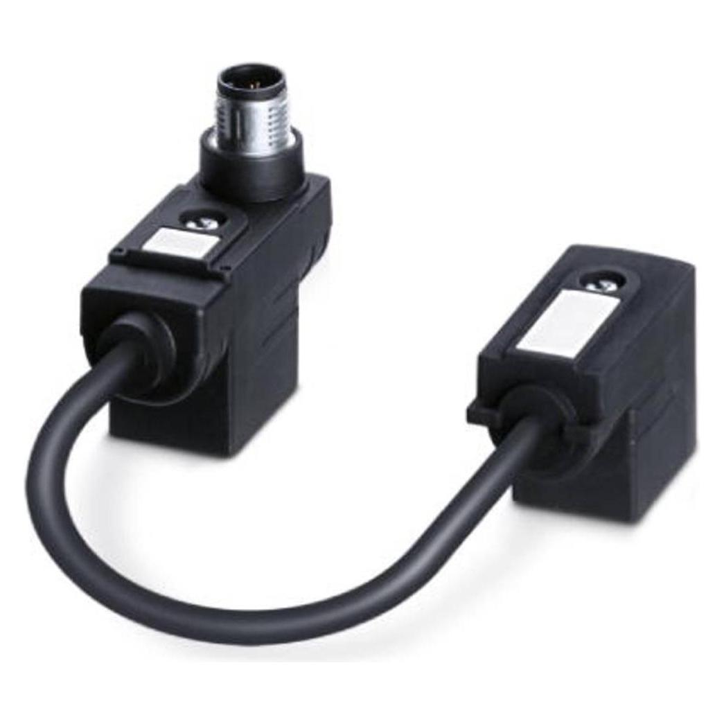 Phoenix Contact Contact dubbele klepstekker adapter SAC-MS/0.15-116/2XB-1L-Z SCO Inhoud: 1 stuks., Kabels + Stekkers, Zwart