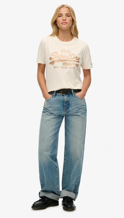 Actual product image Superdry Vl Metallic Tee (L)