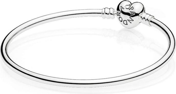 Actual product image Pandora Moments Bangle (21 cm, Silver)