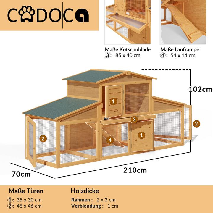Produktbild Deuba Kaninchenstall