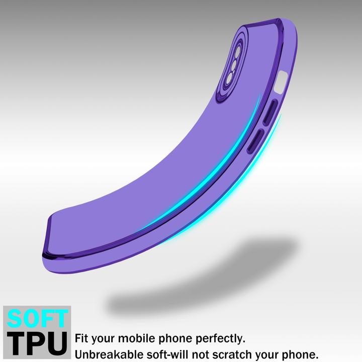 Actual product image Cadorabo TPU case with camera protection for Apple iPhone X / XS (Apple iPhone X)