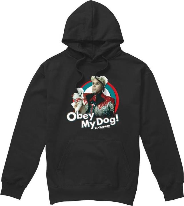 Produktbild Zoolander Obey My Dog Kapuzenpullover (S)